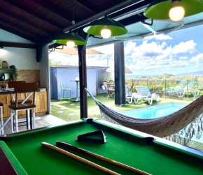 Villa Martinique Vue Panoramique piscine et billard